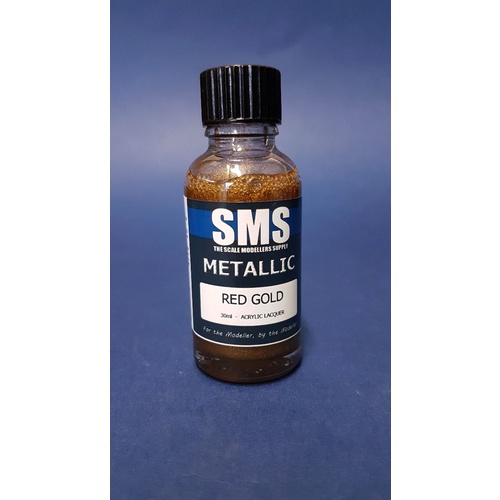 PMT03 Metallic Acrylic Lacquer RED GOLD 30ml