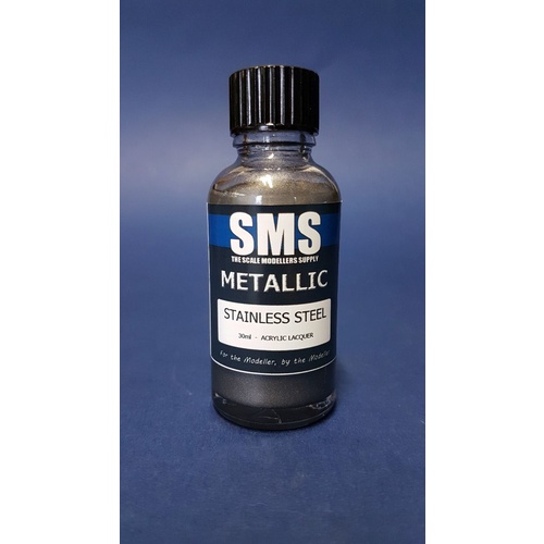PMT05 Metallic Acrylic Lacquer STAINLESS STEEL 30ml