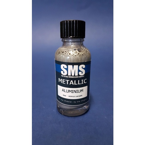 PMT09 Metallic Acrylic Lacquer ALUMINIUM 30ml