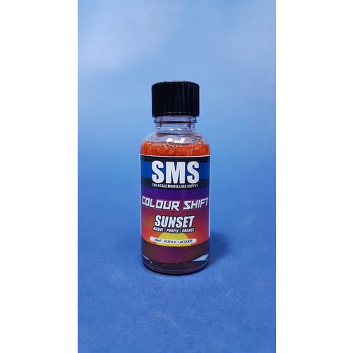 CN03 Colour Shift SUNSET Acrylic Lacquer MAUVE/PURPLE/ORANGE 30ml