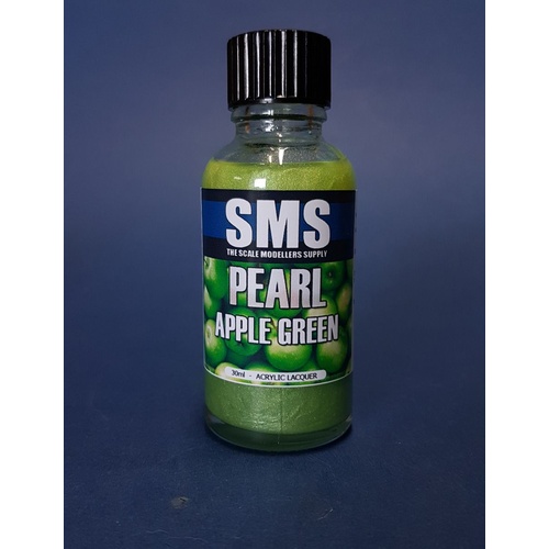 PRL01 Pearl Acrylic Lacquer APPLE GREEN 30ml