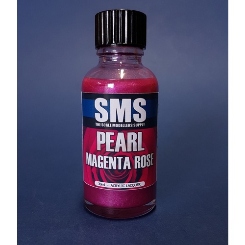 PRL03 Pearl Acrylic Lacquer MAGNETA ROSE 30ml