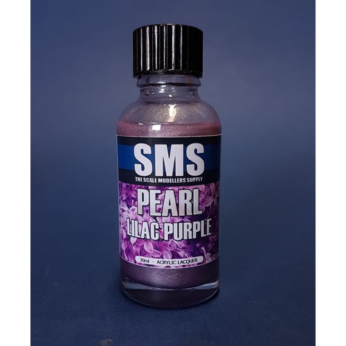 PRL04 Pearl Acrylic Lacquer LILAC PURPLE 30ml