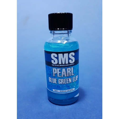 PRL10 Pearl Acrylic Lacquer BLUE GREEN FLIP 30ml