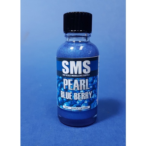 PRL11 Pearl Acrylic Lacquer BLUE BERRY 30ml