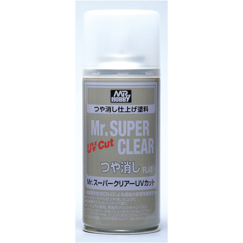 GN B523	Mr Super Clear UV Cut Flat Spray