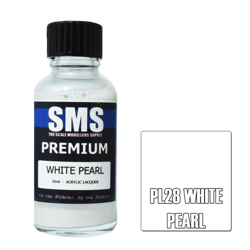 PL28 Premium Acrylic Lacquer WHITE PEARL 30ml
