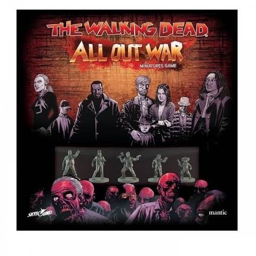 MGWD001 Walking Dead All Out War Miniatures Game Core Set