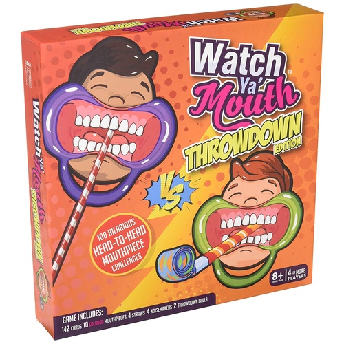 WYM-TD1 Watch Ya Mouth Throwdown Board Game