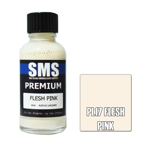 PL17 PREMIUM Acrylic Lacquer FLESH PINK 30ML