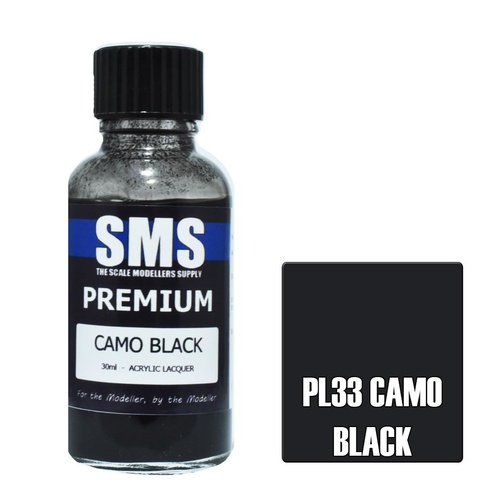 PL33 PREMIUM Acrylic Lacquer CAMO BLACK FS37038 30ML
