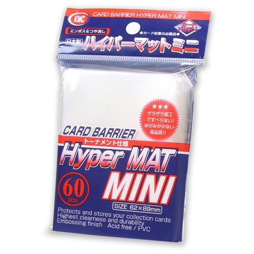 KMC Hyper MAT Mini Clear Sleeve 60