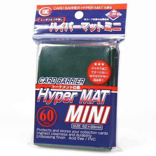 KMC Hyper MAT Mini Green Sleeve 60