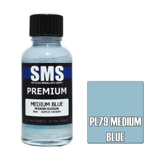 PL79 PREMIUM Acrylic Lacquer MEDIUM BLUE (MODERN RUSSIAN) 30ml