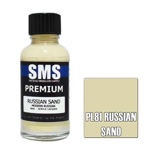PL81 PREMIUM Acrylic Lacquer RUSSIAN SAND 30ml