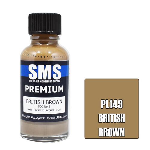 PL149 PREMIUM Acrylic Lacquer SCC No.2 BROWN