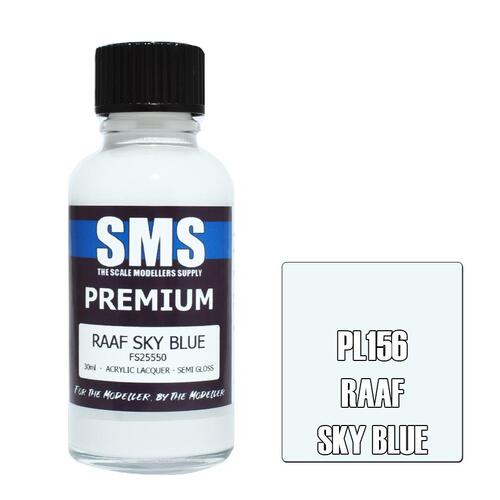 PL156 PREMIUM Acrylic Lacquer RAAF SKY BLUE 30ml