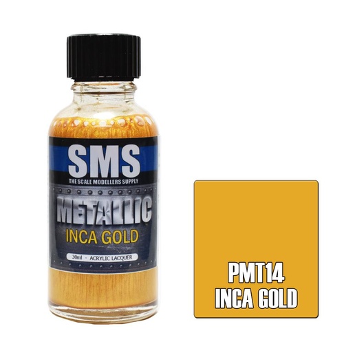 METALLIC INCA GOLD 30ML PMT14