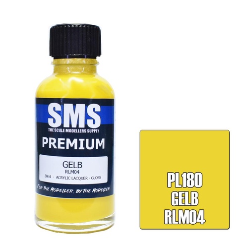 Premium Acrylic Lacquer GELB RLM04 30ml PL180