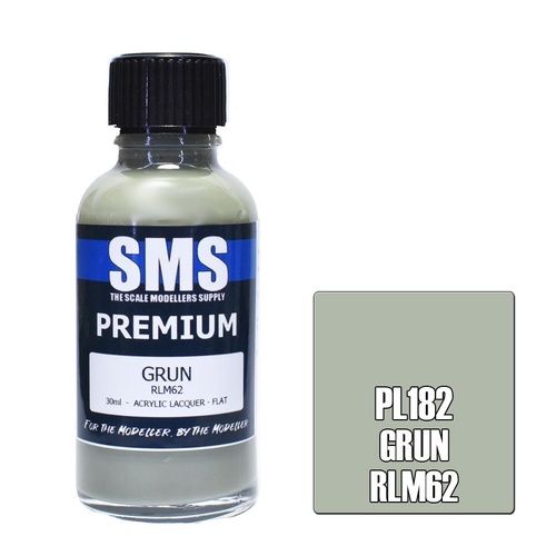 Premium Acrylic Lacquer GRUN RLM62 30ml PL182