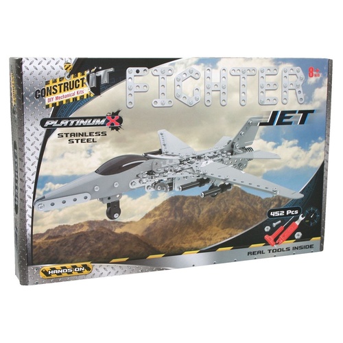 Construct It - Kit Platinum X Fighter Jet Platinum X Range