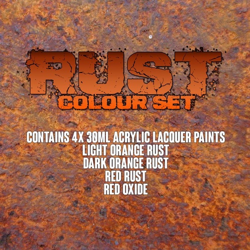 SET25 RUST Colour Set SET25