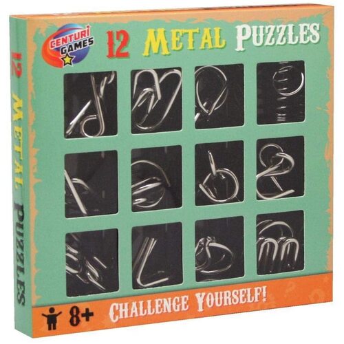 12 Metal Puzzles