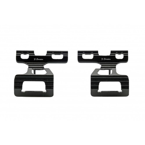 ULTRA LIGHTWEIGHT BATTERY COVER HOLDER HEATSINK (BLACK) XP-M03-BHSK-BK
