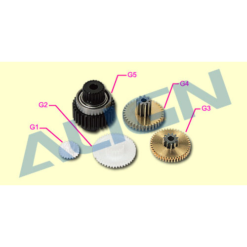 DS420 Servo Gear Set (Old K10452TA) HSP41035T