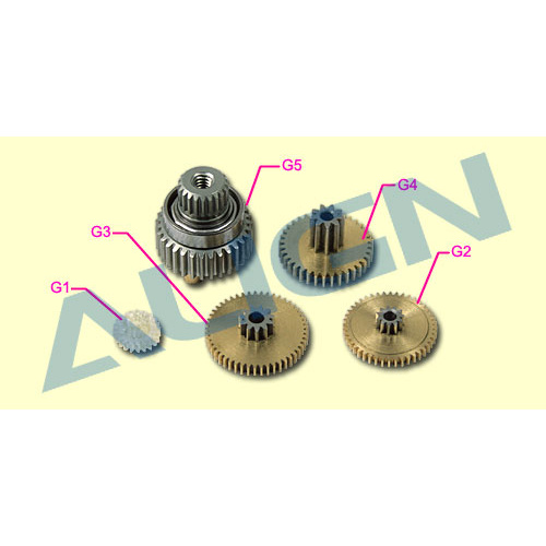 DS410M Servo Gear Set (OLD K10461TA) HSP41034