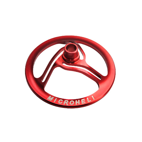 CNC Aluminum Swashplate Leveler (Red) - Trex 150 DFC MH-SL1500