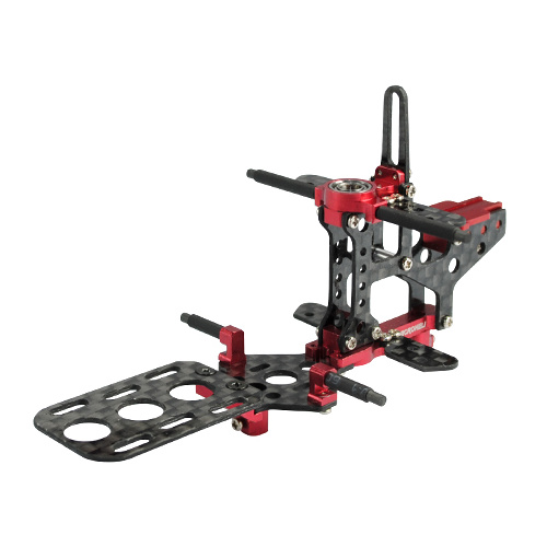 Aluminum /Carbon Fiber Frame (Red) - Trex 150 DFC MH-TX15105
