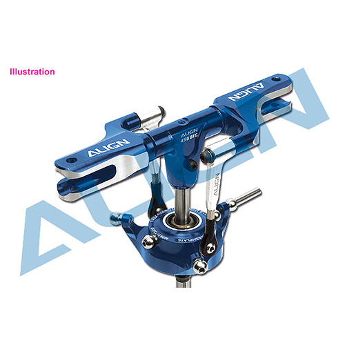 450DFC Main Rotor Head Upgrade Set/Blue H45162QN