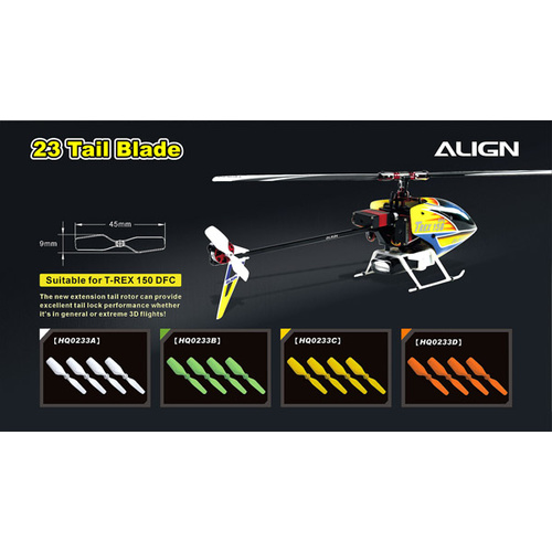23 Tail Blade-White HQ0233A