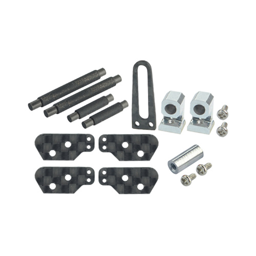 Aluminum/Carbon Fiber Frame Support Set (For MH-TX15005) MH-TX15005AM