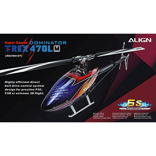 T-Rex 470LM Dominator Super Combo RH47E01