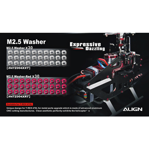 M2.5 Special Washer-Red H47Z004XR