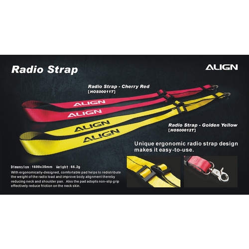 Radio Strap - Cherry Red HOS0001