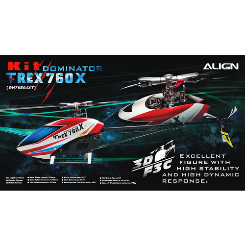 RH76E04XW - T-REX 760X KIT Dominator