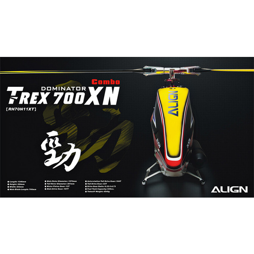 RH70N11XW - T-REX 700XN Combo (Preorder Kit)