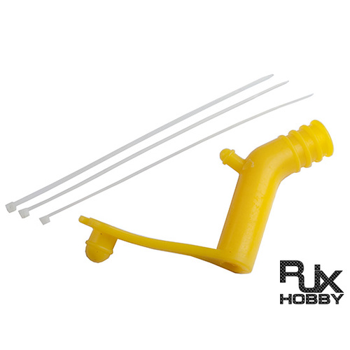 HA0133Y - Muffer silicon pipe for 50/90 muffer( Yellow)