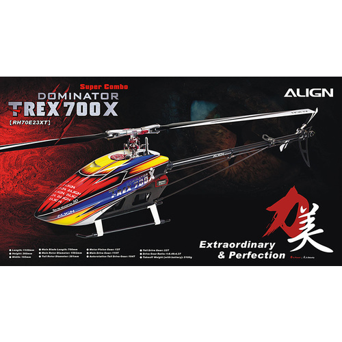 RH70E23X - T-REX 700X Super Combo - Preorder only