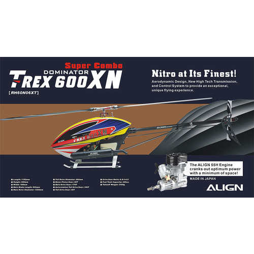 RH60N06XT T-REX 600XN Super Combo (PREORDER)