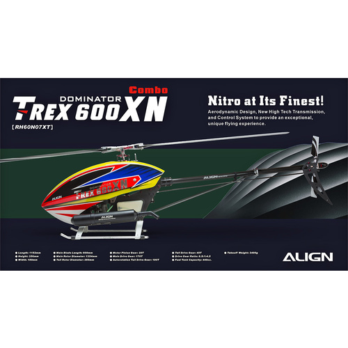 RH60N07XT T-REX 600XN Combo (PREORDER)