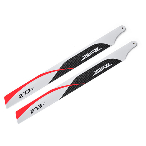 ZHM-VP273W Zeal VariPro 273 Carbon Fiber Main blades ( Orange)