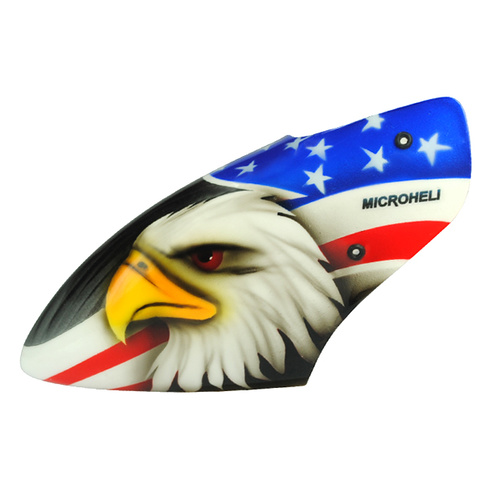 MH-TX15090EH - Airbrush Fiberglass Eagle Head Canopy - T-REX 150 DFC