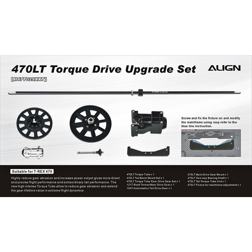 470LT Torque Drive Upgrade Set H47T029XX