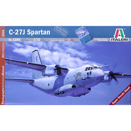 ITA-01284 1/72 C27J Spartan + Pic Book + Aust Decals