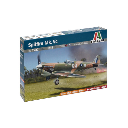 ITA-02727 Italeri 1/48 Spitfire MKVC + Aust Decals