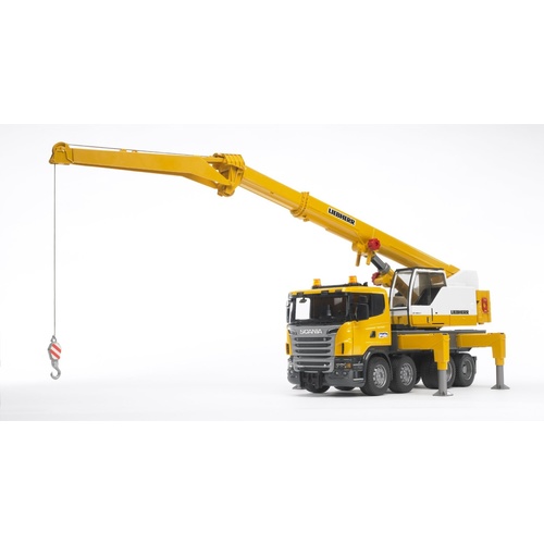 BR 1:16 Scania R-Series Liebherr Crane Truck w/Light 240 03570